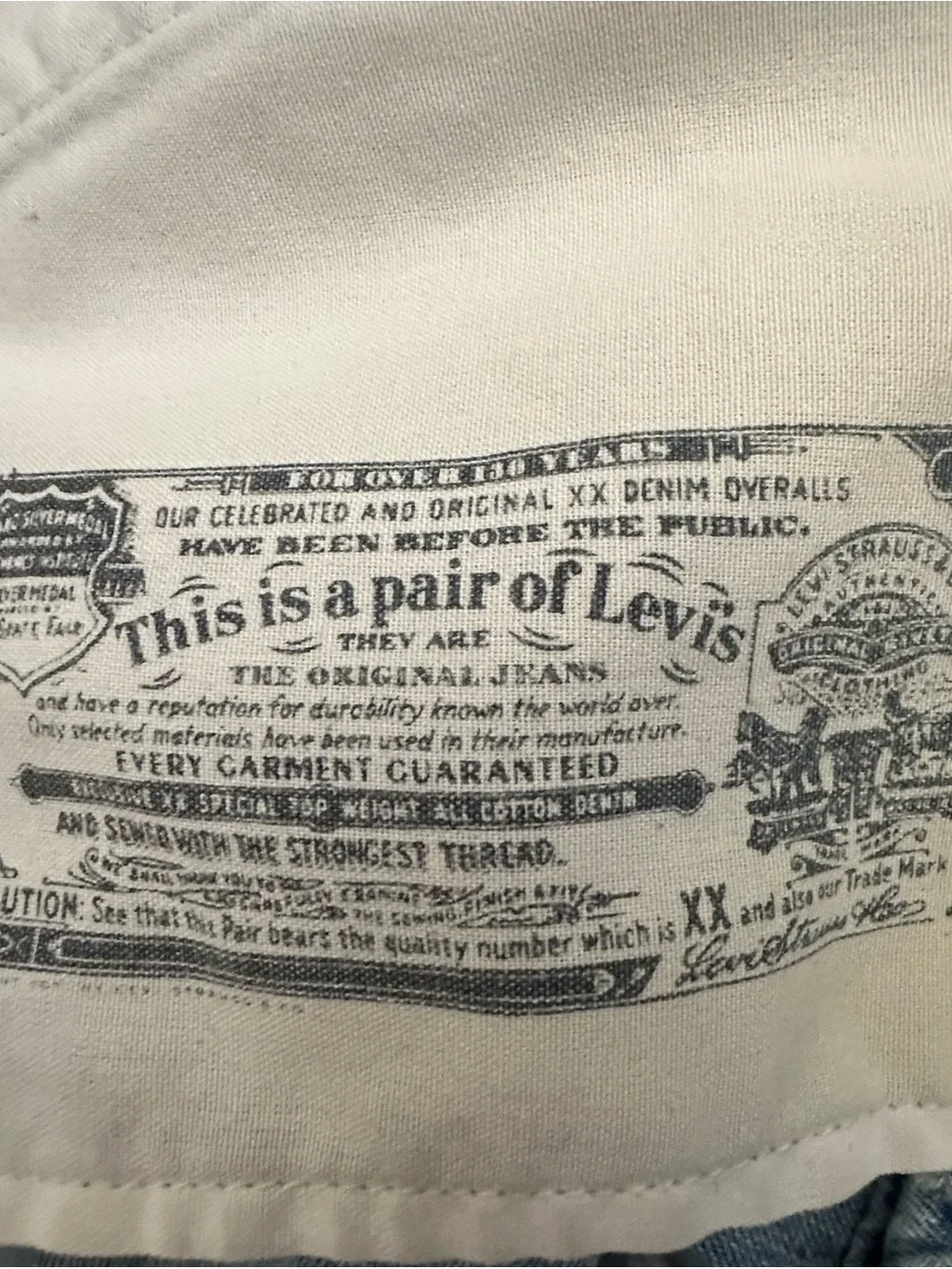 Levi's Faded 501 Blue Straight-Leg Jeans 34/30